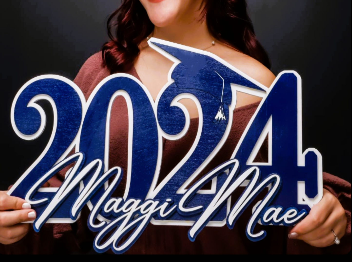 Personalized 2025 Graduation Signs