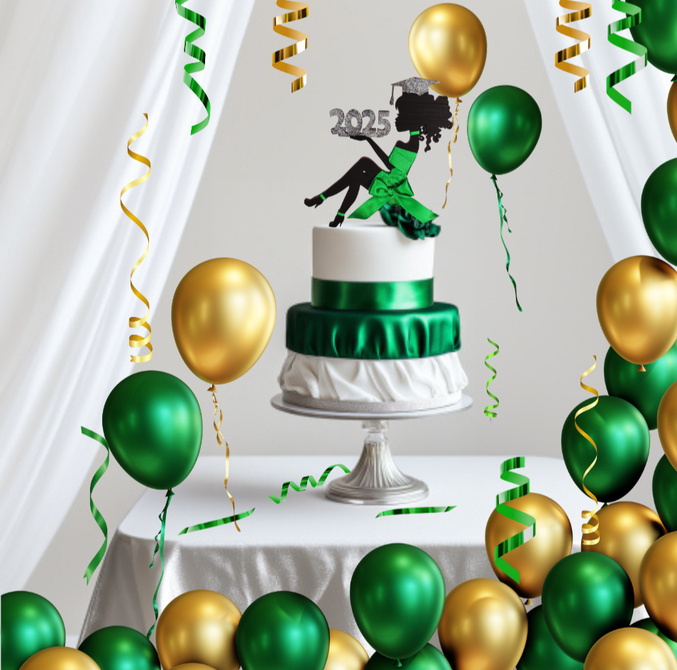2025 Graduation Cake Topper, Graduation Cake Decoration, Grad Cake Accessory, Perfect Graduation Cake Accent, Cake Centerpiece