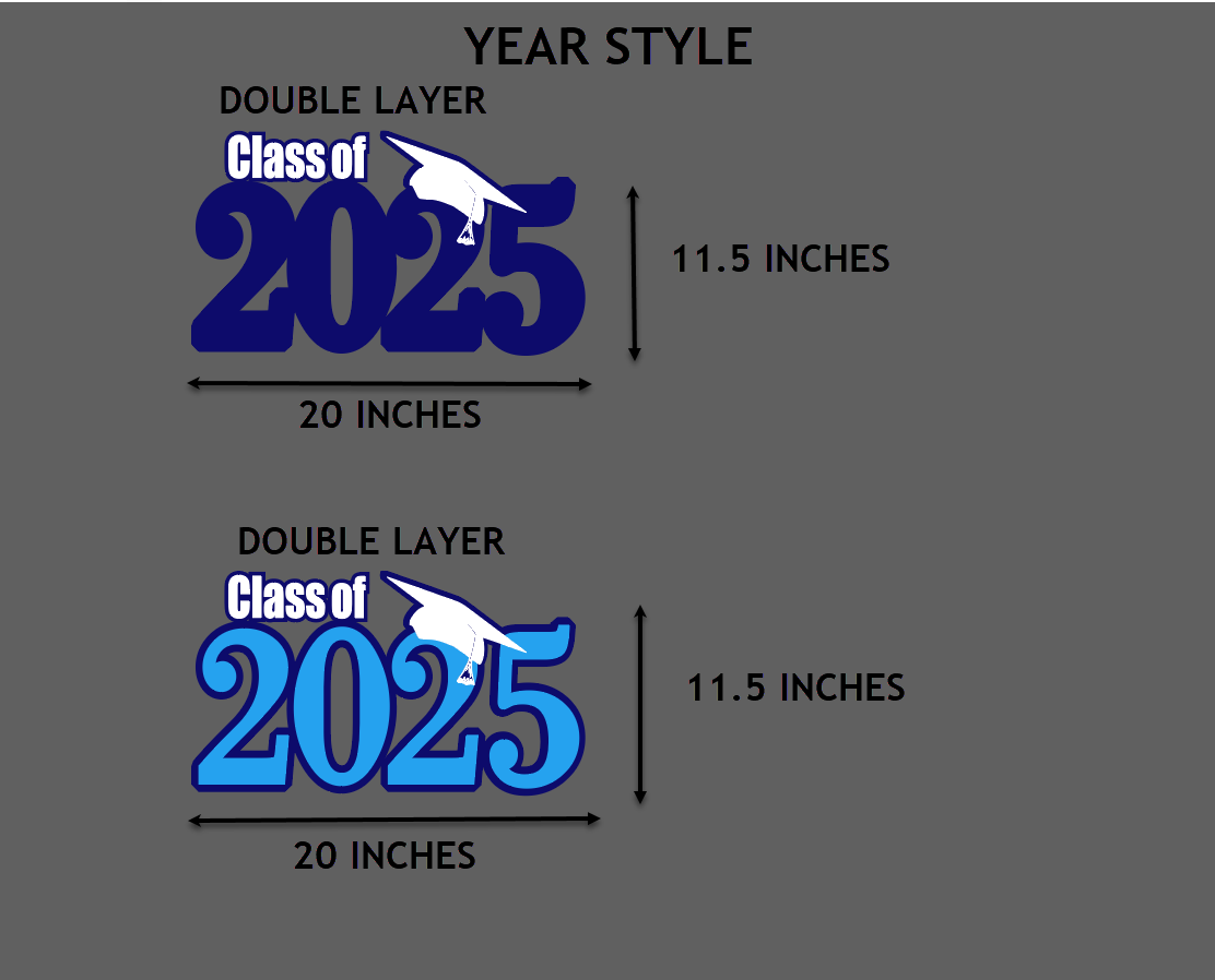 Class of 2025 Graduation Signs